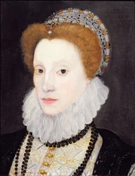 Porträt einer Frau (angeblich Elisabeth I), 1576